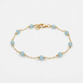 Aquamarine Anklet